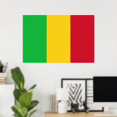 Vlag van Mali Poster (Thuiskantoor)
