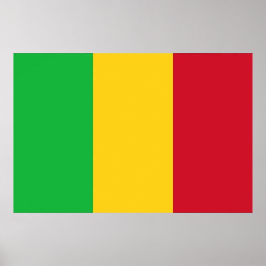 Vlag van Mali Poster (Voorkant)