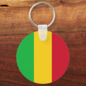 Vlag van Mali Sleutelhanger (Achterkant)
