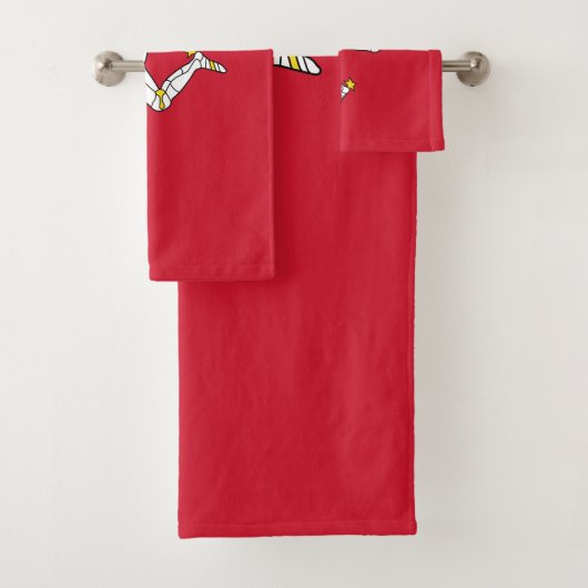 Vlag van Man Bad Handdoek (Insitu)