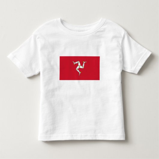 Vlag van Man Kinder Shirts (Voorkant)