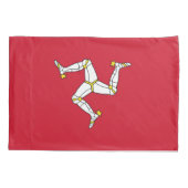 Vlag van Man Kussensloop (Achterkant)