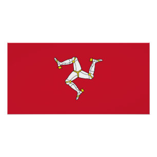 Vlag van Man Perfect Poster
