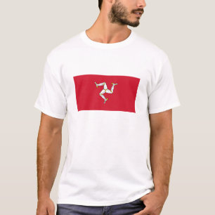 Vlag van Man T-shirt