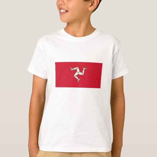 Vlag van Man T-shirt (Voorkant)