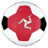 Vlag van Man Voetbal (Gedraaid)