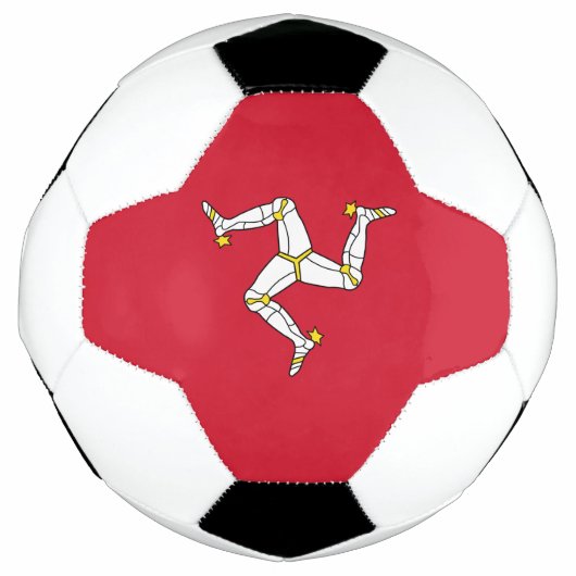 Vlag van Man Voetbal (Voorkant)
