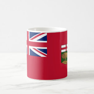Vlag van Manitoba Koffiemok