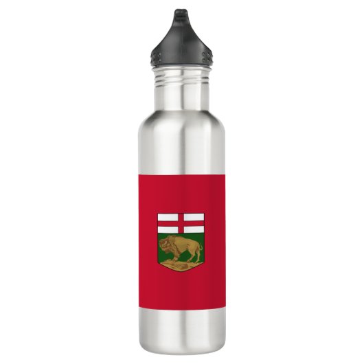 Vlag van Manitoba Waterfles (Rechts)