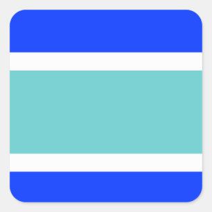 Vlag van Marbella Vierkante Sticker