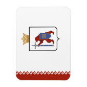 Vlag van Mari El Magneet (Verticaal)