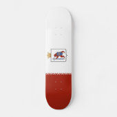 Vlag van Mari El Skateboard (Voorkant)