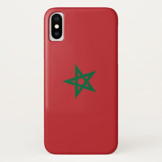 Vlag van Marokko Case-Mate iPhone Case (Achterkant)