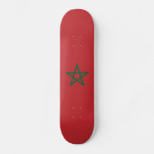 Vlag van Marokko Skateboard (Voorkant)