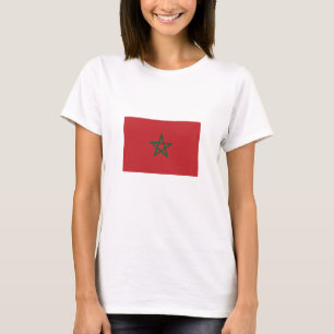 Vlag van Marokko T-shirt
