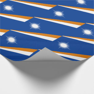 Vlag van Marshalleilanden Cadeaupapier