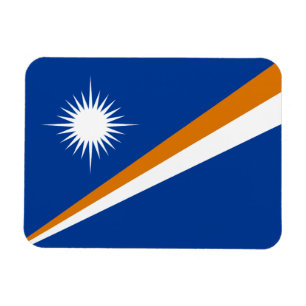 Vlag van Marshalleilanden Magneet