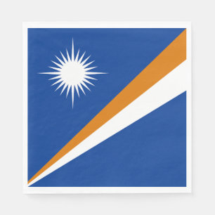 Vlag van Marshalleilanden Servet
