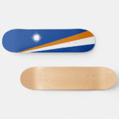 Vlag van Marshalleilanden Skateboard (Horizontaal)