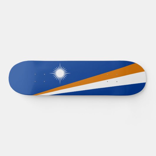 Vlag van Marshalleilanden Skateboard (Horizontaal)