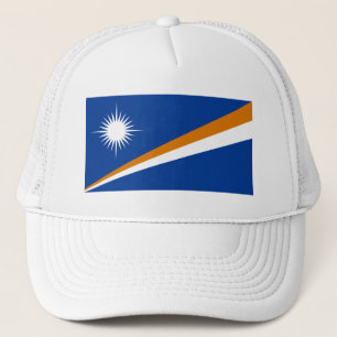 Vlag van Marshalleilanden Trucker Pet