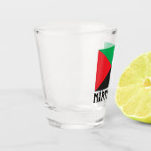 Vlag van Martinique (2023) Shot Glas (Links)