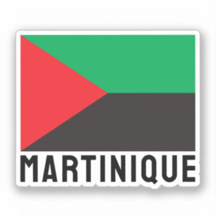 Vlag van Martinique (2023) Sticker