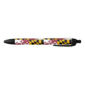 Vlag van Maryland Blauwe Inkt Pen (Bodem)