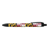 Vlag van Maryland Blauwe Inkt Pen (Bovenkant)