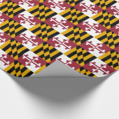 Vlag van Maryland Cadeaupapier (Hoek)