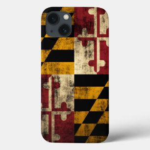  vlag van Maryland iPhone 13 Hoesje