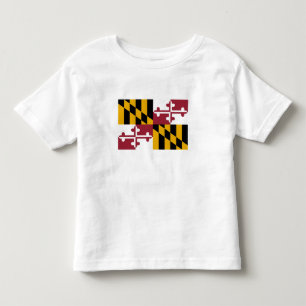 Vlag van Maryland Kinder Shirts