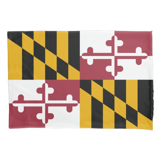 Vlag van Maryland Kussensloop (Voorkant)