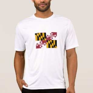 Vlag van Maryland T-shirt