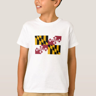 Vlag van Maryland T-shirt