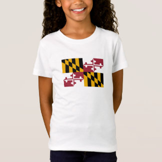 Vlag van Maryland T-shirt