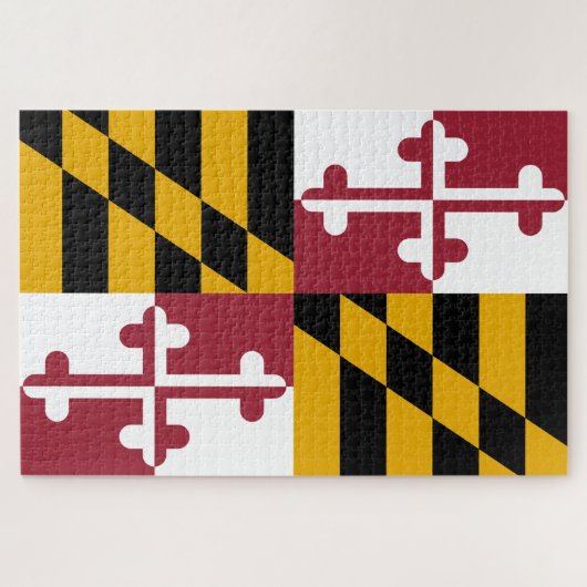 Vlag van Maryland (VS-staat) Legpuzzel (Horizontaal)