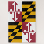 Vlag van Maryland (VS-staat) Legpuzzel (Verticaal)