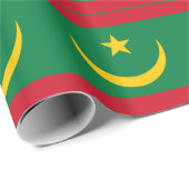 Vlag van Mauritanië Cadeaupapier (Rol Hoek)