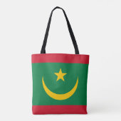 Vlag van Mauritanië Draagtas (Achterkant)