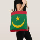 Vlag van Mauritanië Draagtas (Dichtbij)