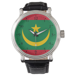 Vlag van Mauritanië Horloge