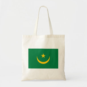 Vlag van Mauritanië oud Tote Bag