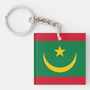 Vlag van Mauritanië Sleutelhanger