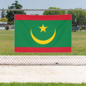 Vlag van Mauritanië Spandoek (Insitu)