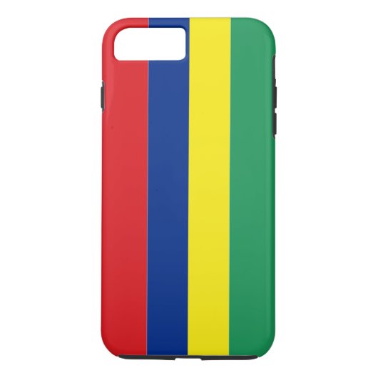 Vlag van Mauritius Case-Mate iPhone Case (Achterkant)