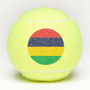 Vlag van Mauritius Tennisballen