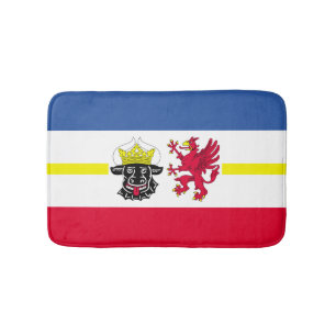 Vlag van Mecklenburg-Voor-Pommeren Badmat