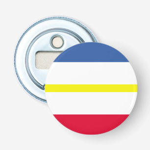Vlag van Mecklenburg-Western Pommeren BottelOpeen Button Flesopener