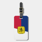 Vlag van Memphis, Bagagelabel Tennessee (Voorkant verticaal)